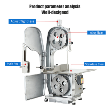 Commercial Table Top Electric Meat and Bone Saw Cutter Machine 1500W