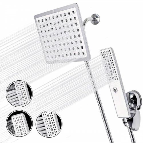 Bathroom Overhead Handheld Shower Head Set