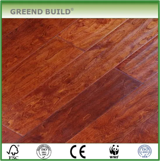 Made of 100% natural real wood cheap interior flooring