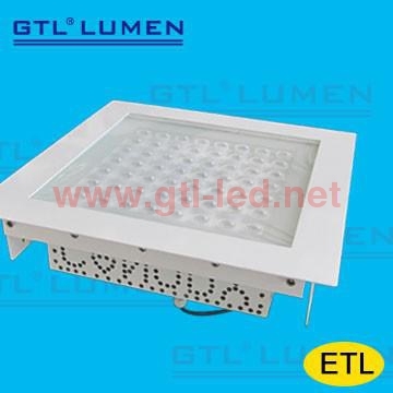 100w led canopy light, UL mw driver, cree led ,black shape