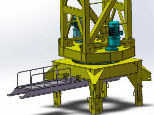 Hot selling&quality 10t flat top tower crane