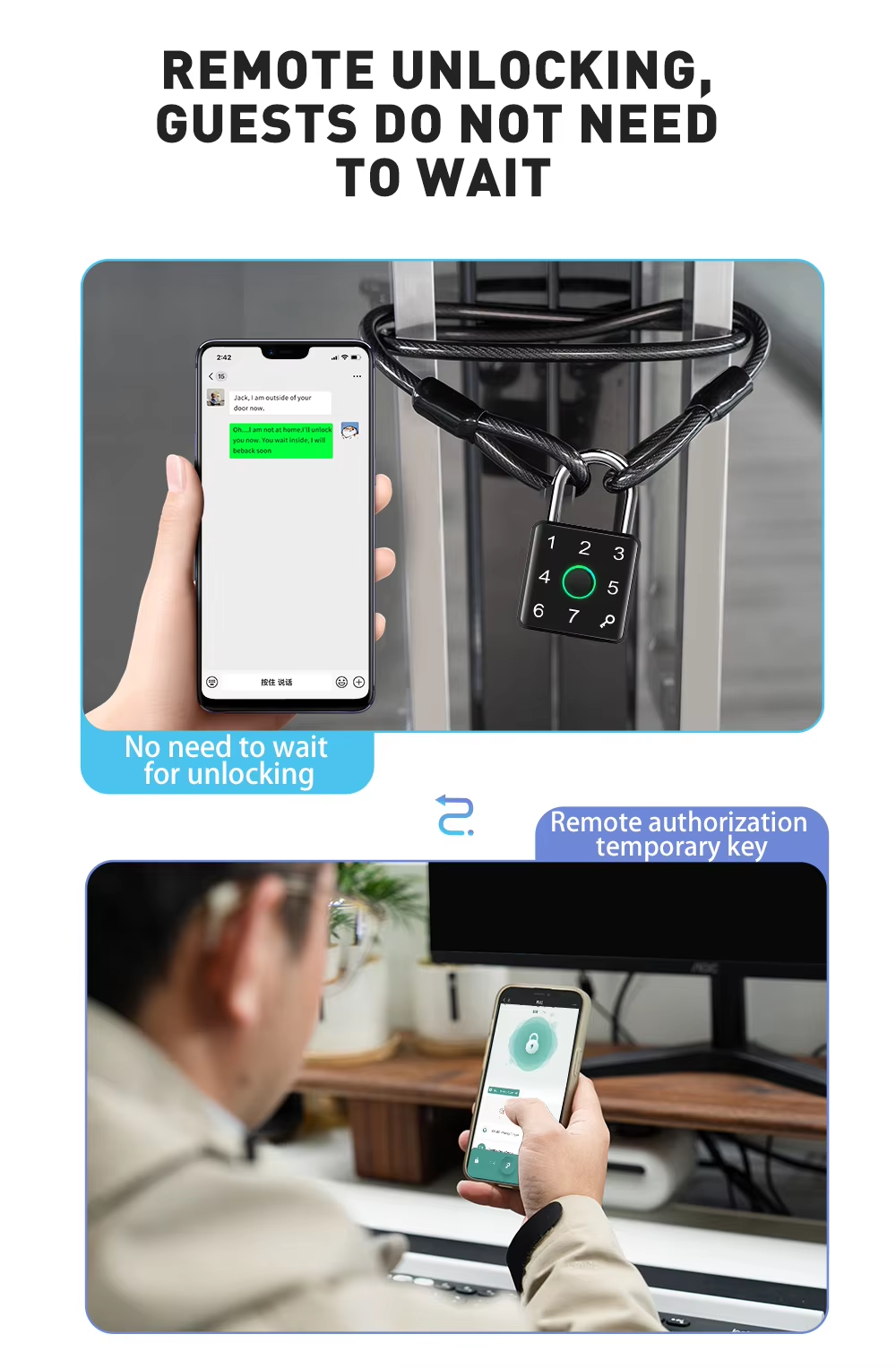 Fingerprint luggage locks
