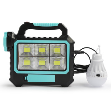 Mini Solar Lighting System for Home Garden, Camping and Travel - LED Solar Powered Lighting Kit