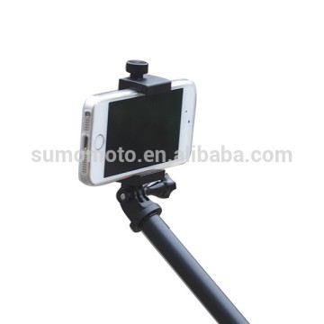 Selfie monopod smartphone mount