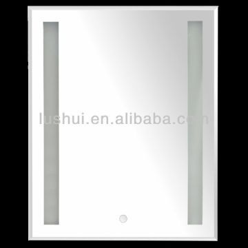 modern vanity magnifying frameless mirror medicine cabinet