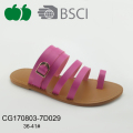 Wanita Terbaru Pu Fashion Flat Sandal