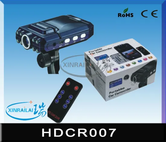 HD1080i 2.4" LCD 12v wide angle 270 degree eddy car video recorder HDCR007