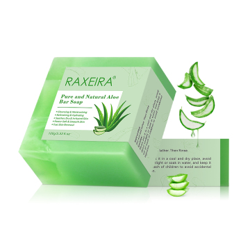 Soap di aloe vera a mano organico naturale a mano 100g
