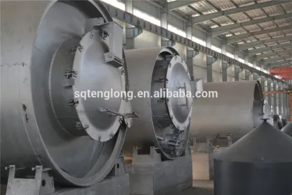 2016 Shangqiu Tenglong waste plastics pyrolysis plant