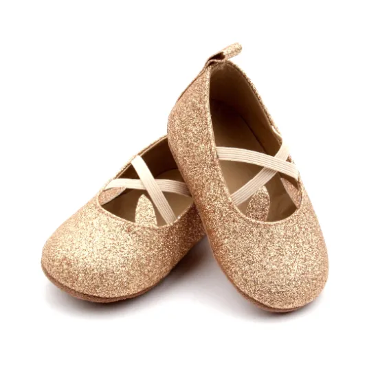 OEM Bow Flat Genuine Leather Baby Shoes