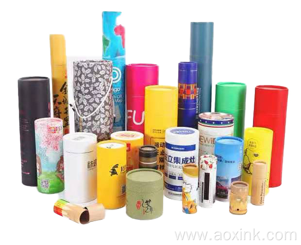 Paper Tube Packaging Kraft Custom Print Food Grade