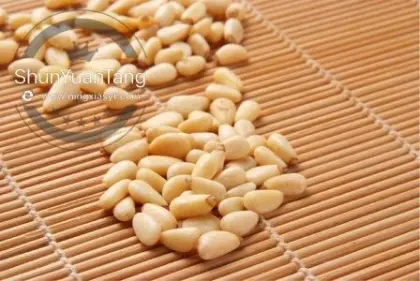 Dry fruit pine nut kernel