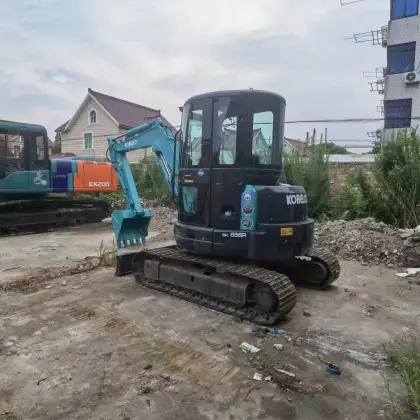KOBELCO SK55 Crawler Excavator - Excellent Engineering Quality Construction Machinery