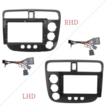 Customizable Car Radio Facia Panel Frame Kit for Honda Civic CF4 2004+