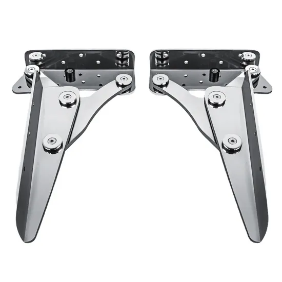 Factory Wholesale Stainless Steel Folding Hinge Seat Base