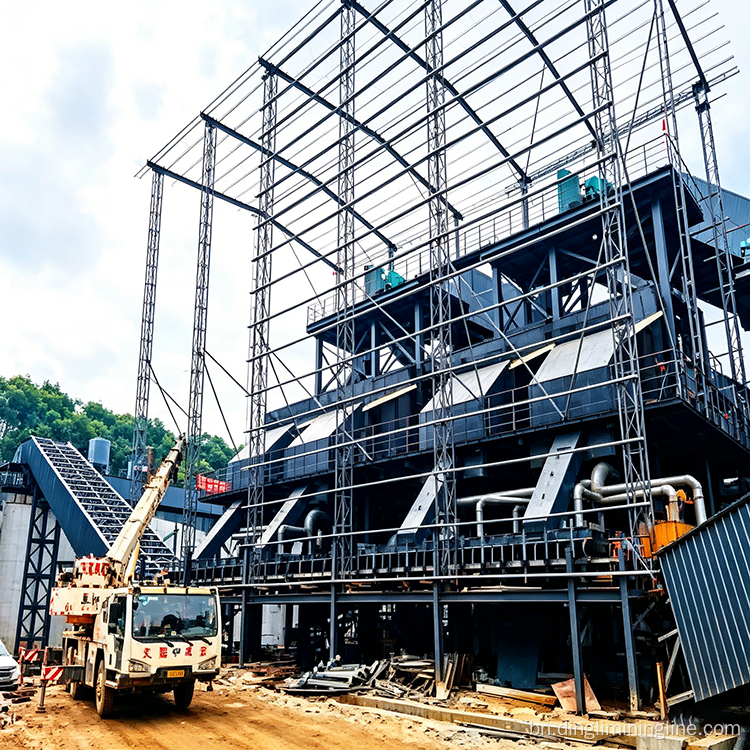 1500t/h চুনাপাথর নিষ্পেষণ এবং বালি উত্পাদন সমাধান