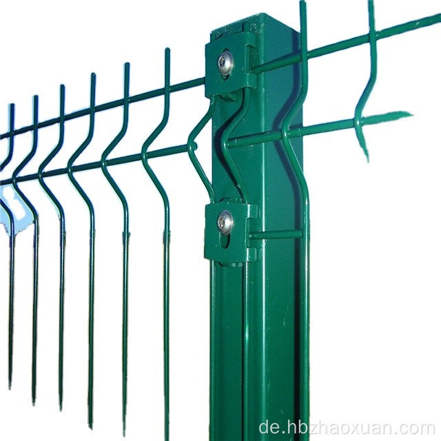 Heiß getauchtes verzinktes 3D gekrümmte Drahtgitterplatte