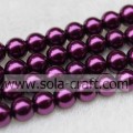 Glass Artificial Pearl Round Beads Online