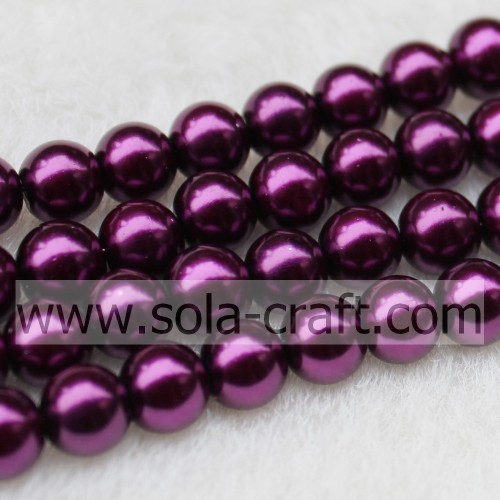 Wholesale Top Selling Glass Artificial Pearl Round Beads Online 