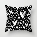 Nordic Digital Printing Geometric Fragment Pattern Pillow