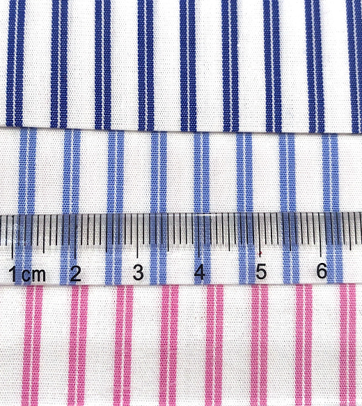 Colored Double Striped Shirting