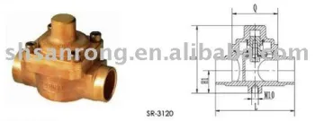 SR Plunger check valve for refrigeration
