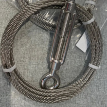 7X7 stainless steel wire rope 7/32in 304