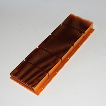Copper Skiving heatsink With Burried Copper Pipe
