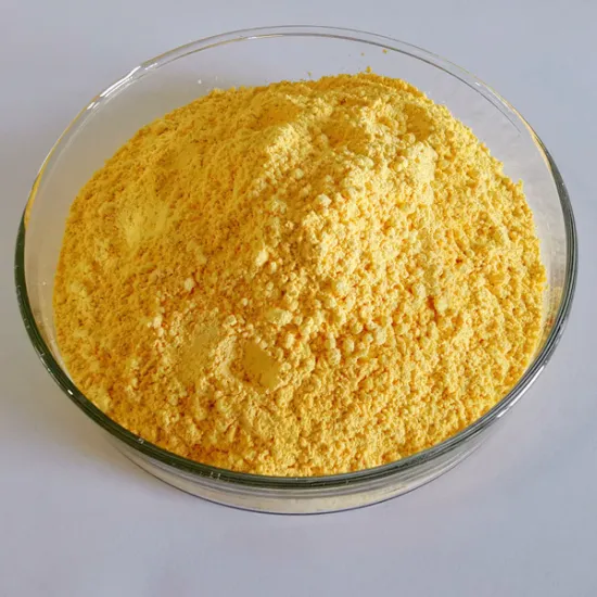 Organic blowing agent powder for plastic products