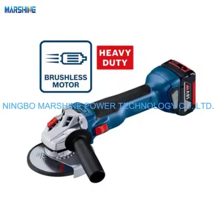 Brushless Motor Cordless Angle Grinder
