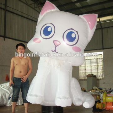 inflatable cat cartoon,lighting decoration