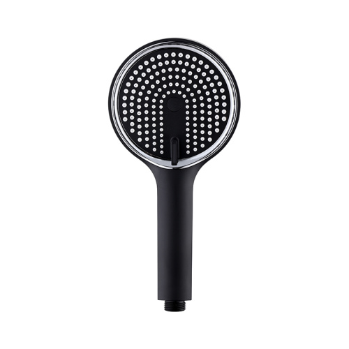 5-Function Round Rain Shower Head 10.5-Inch ABS with TPE Nozzle