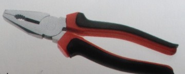 Superior Combination Pliers with double color of TPR handle