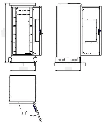 Outdoor Power Distribution Equipment Cabinet