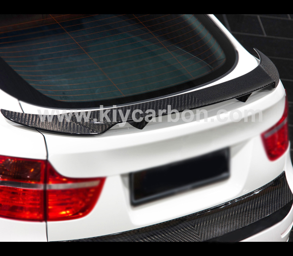 Carbon Fiber Rear Spoiler Exterior Auto Parts for BMW