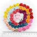 Ribbon Rose Stoff Blumen Brosche Kleidungsstück Dekoration