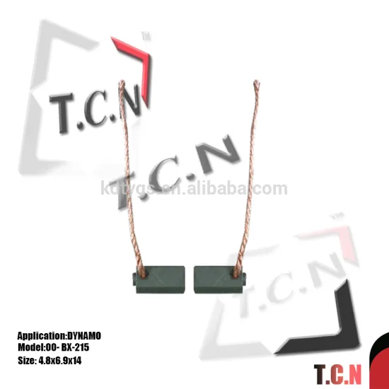 (00-BX-215) carbon brush with standard carbon brushes size