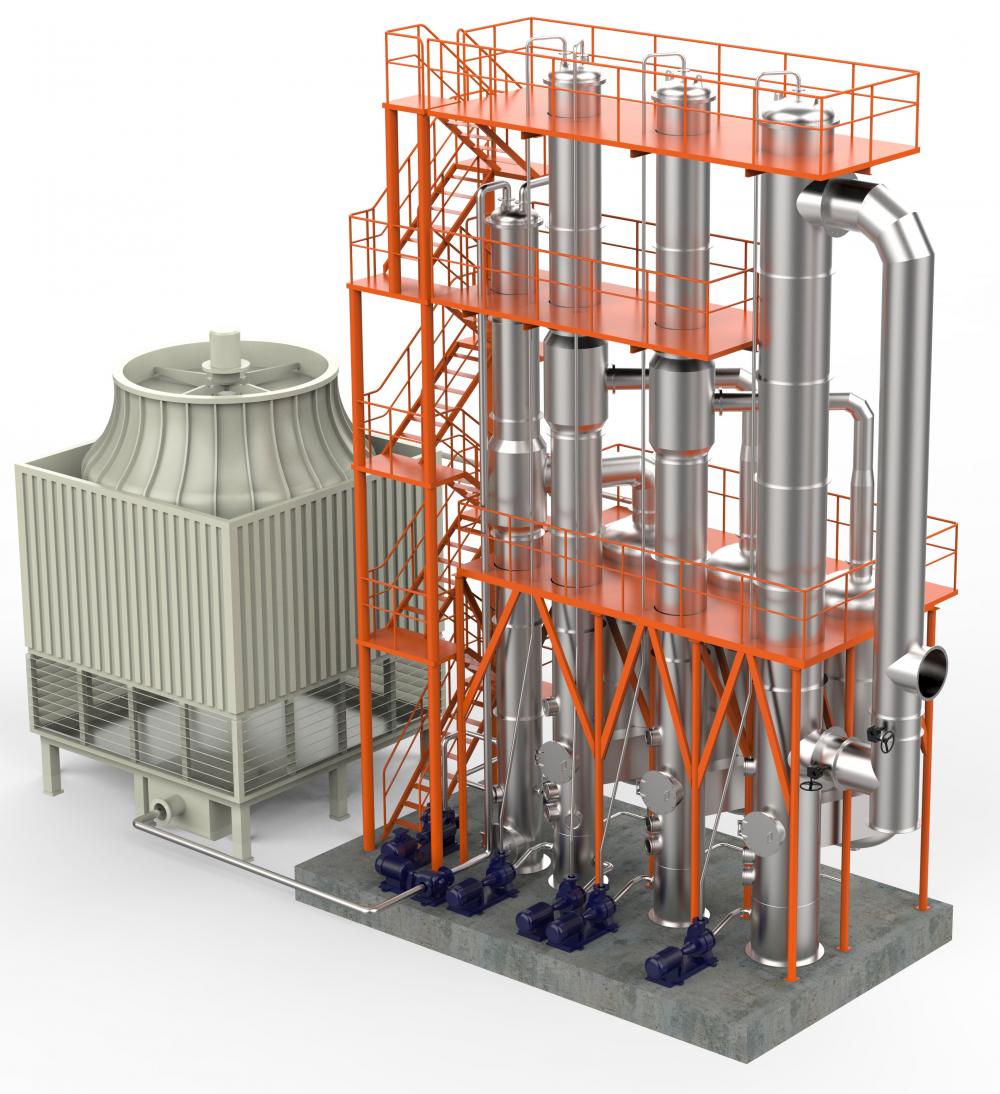 Évaporateur de farine de farine de farine de poisson