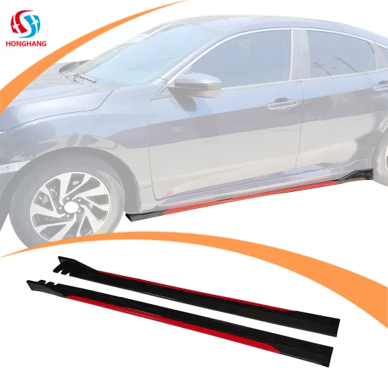 Universal Carbon Fiber Side Skirts Body Kit for Cars - Honghang Car Side Skirts Kit 2m