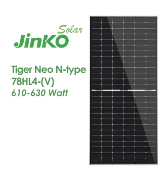 Jinko Solar Tiger Neo 78HL4-BDV: 605W-625W Bifacial N-Type TOPCon Dual Glass Panel