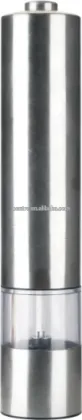 Electric Salt & pepper Mill / SS housing pepper mill / pepper grinder / Battery use