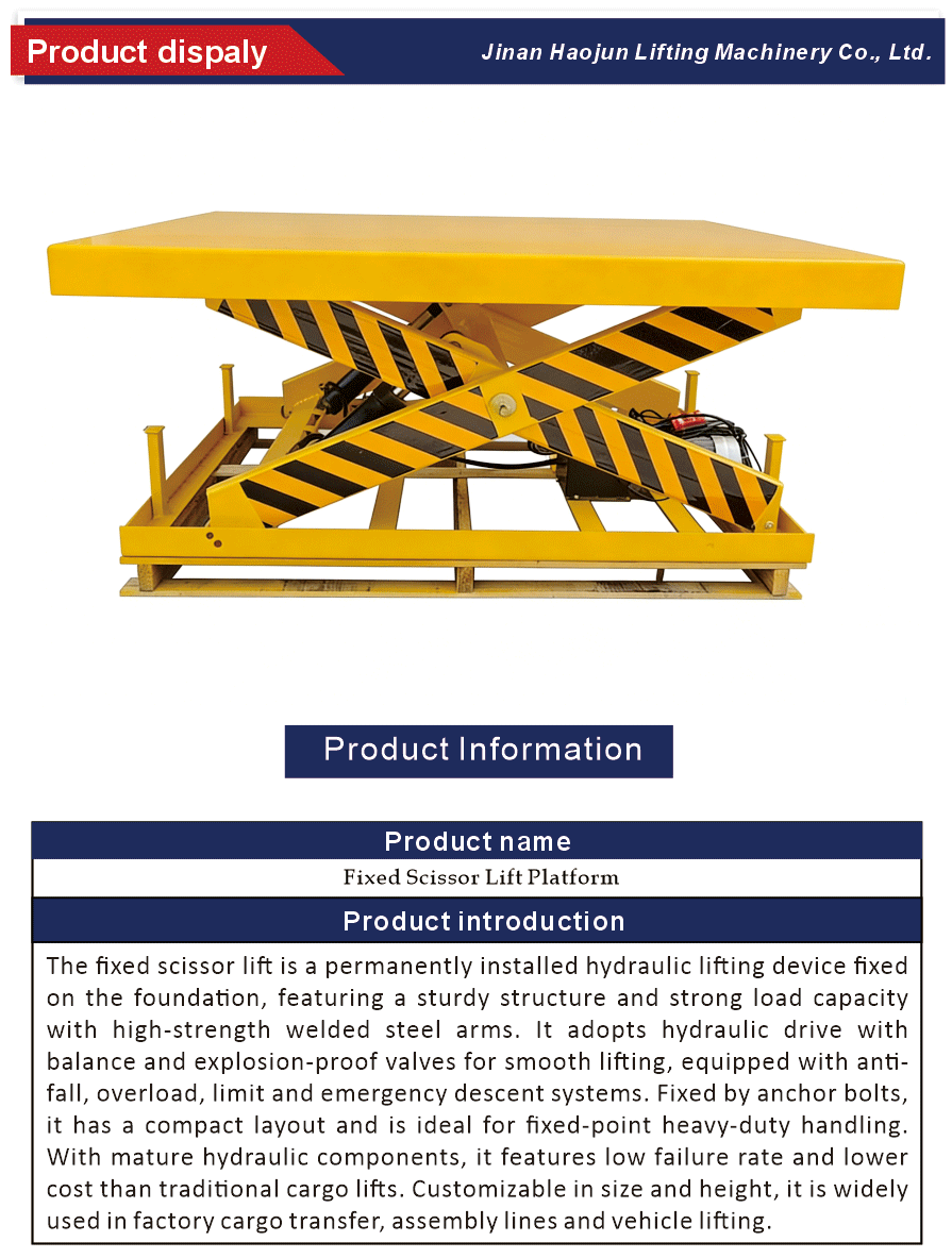 Scissor Lift for Maintenance