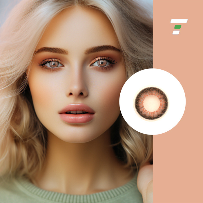 Foreign trade form contact lenses sold 0degree color