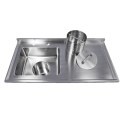 304 Stainless Steel Hospital Sluice Sink