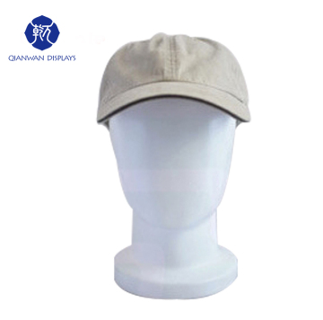 Foshan factory outlet high quality fiberglass mannequin head for hat display