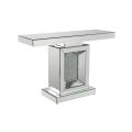Mirorement Crystal Console Glass Silver