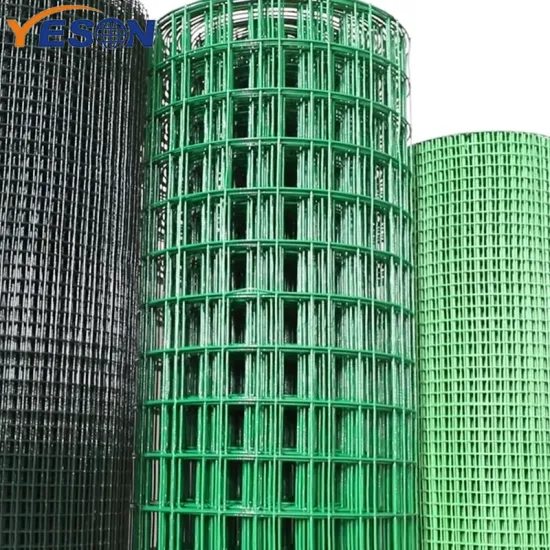 Green Plastic Coated Wire Mesh Rolls with Galvanized Wire for Multi-Purpose Tree Guards