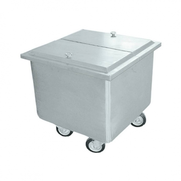Covered flour truck