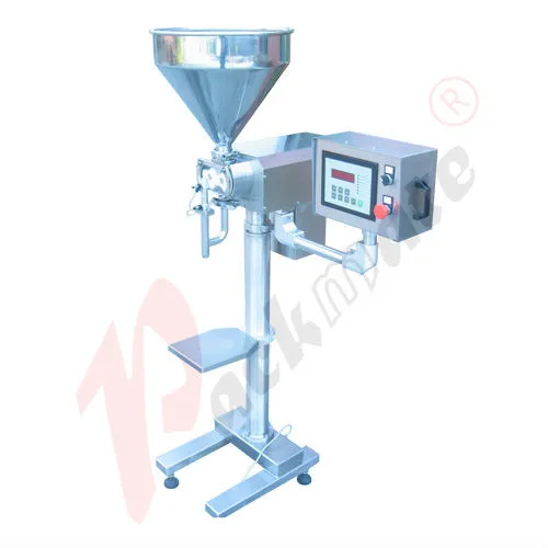Hand cream filler machine