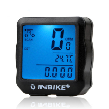 INBIKE Wired Bike Computer Waterproof Backlight Bicycle Computer Digital Speedometer Cycle Velo Computer Odometer 528